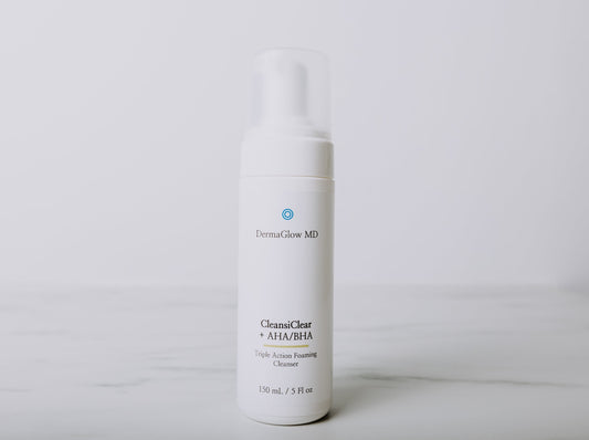 CleansiClear + AHA/BHA | Triple Action Foaming Cleanser